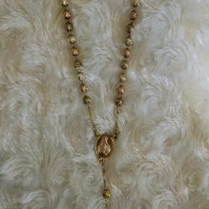Christian plunge necklace